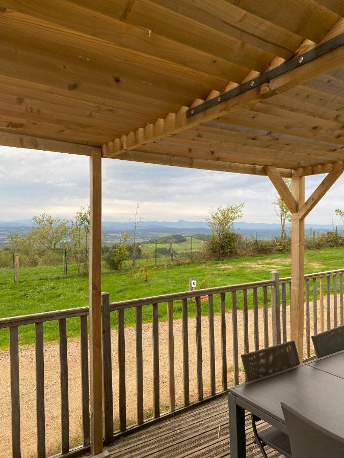 Camping Le Montbartoux Vollore-Ville Eksteriør billede